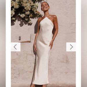 Billy J size 10 champagne Bridesmaid dress